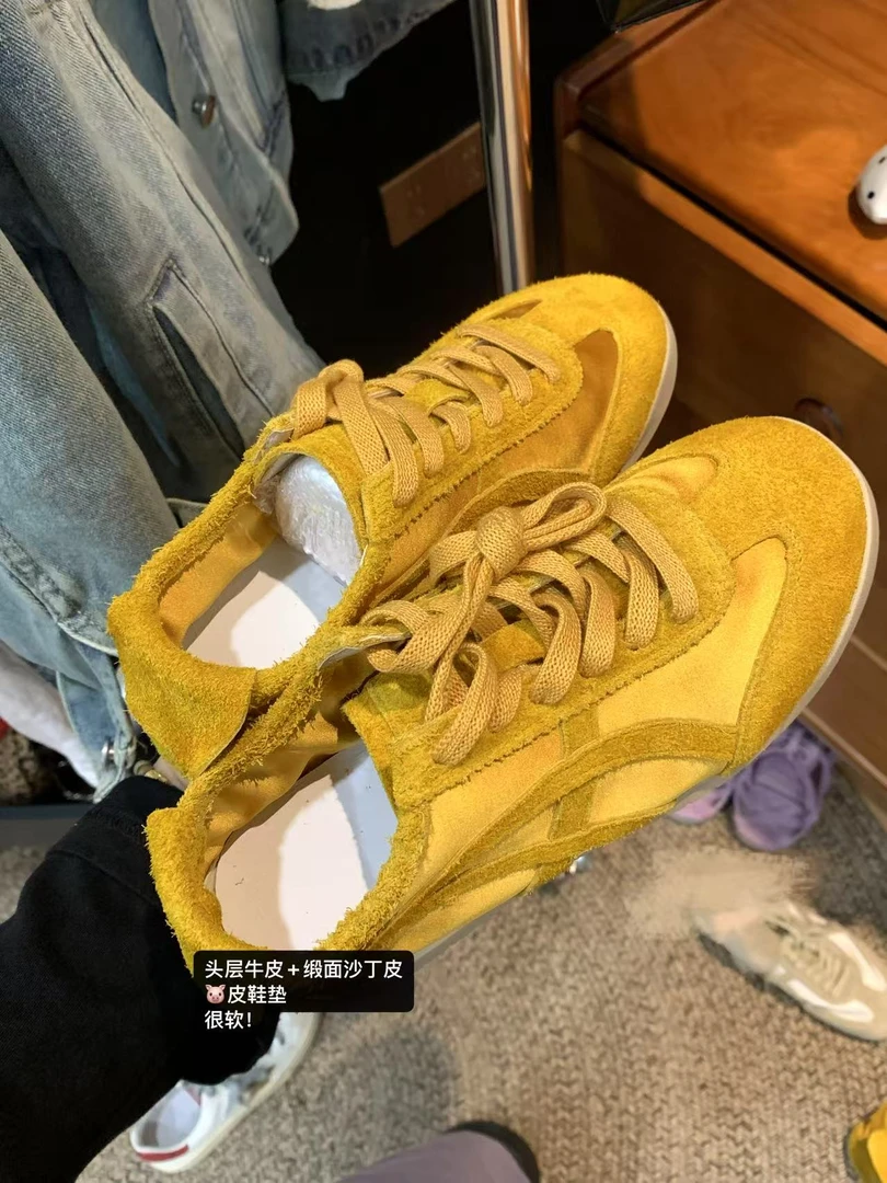 【青仓款】软软德训 人手一双时髦拉满撞色无骨休闲鞋   6011