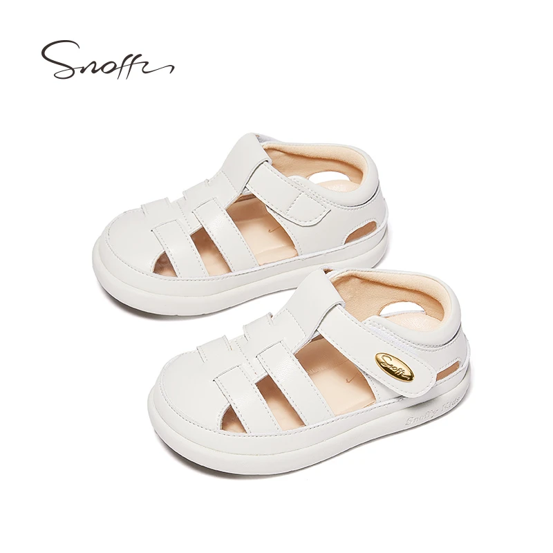 【断码捡漏】斯纳菲女童凉鞋夏季儿童运动鞋软底透气宝宝包头鞋