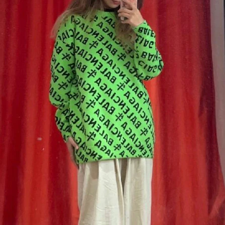 99新 Balenciaga/巴黎世家 套头毛衣/S码/Xsp33495