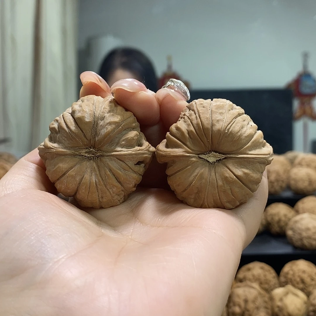 把件文玩核桃43南瓜饼