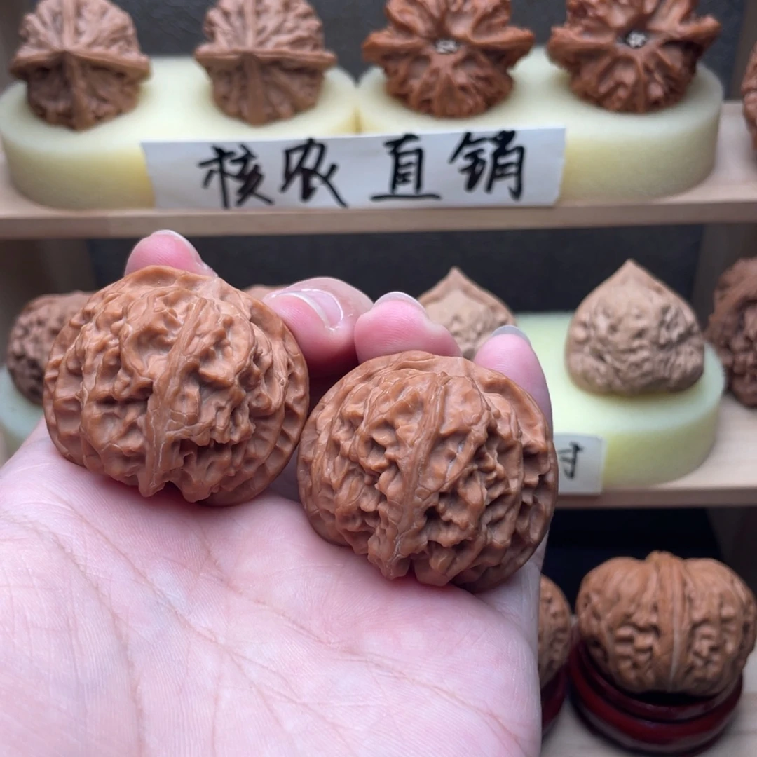吊坠文玩核桃全品苹果圆42➕交友价
