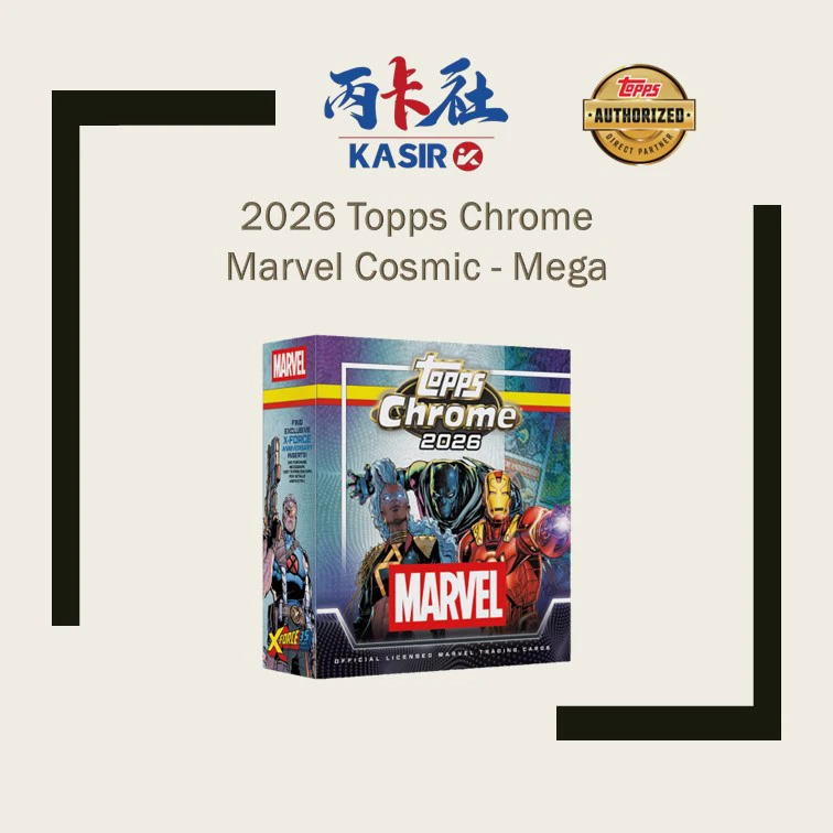 2026 Topps Chrome Marvel Cosmic Mega 漫威 收藏卡 盲盒代拆
