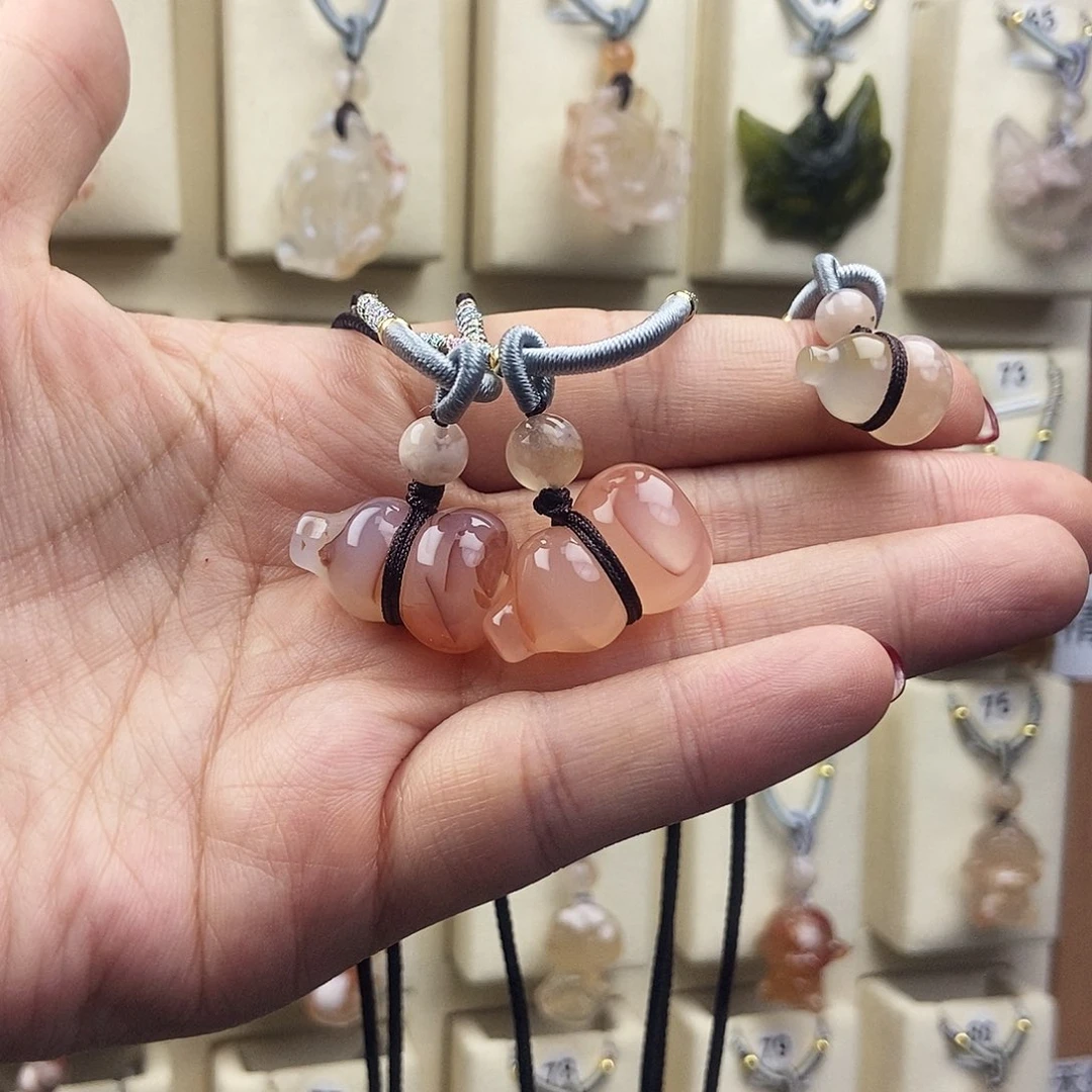 石英质玉吊坠(不含链)未镶嵌w*