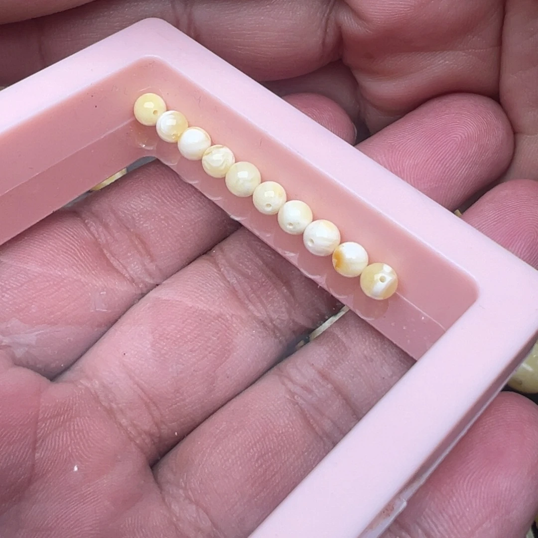 胖***食琥珀未镶嵌裸石小白卡环