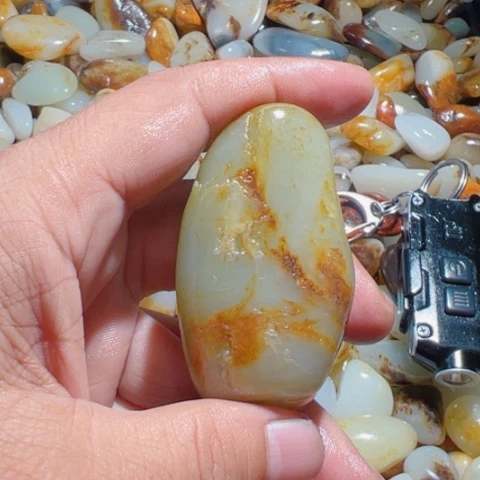 和田玉（糖玉）手链未镶嵌爱****蛋12