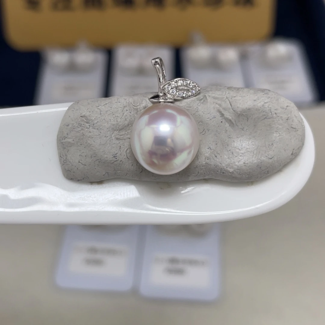 海水珍珠未镶嵌澳白单珠11-12