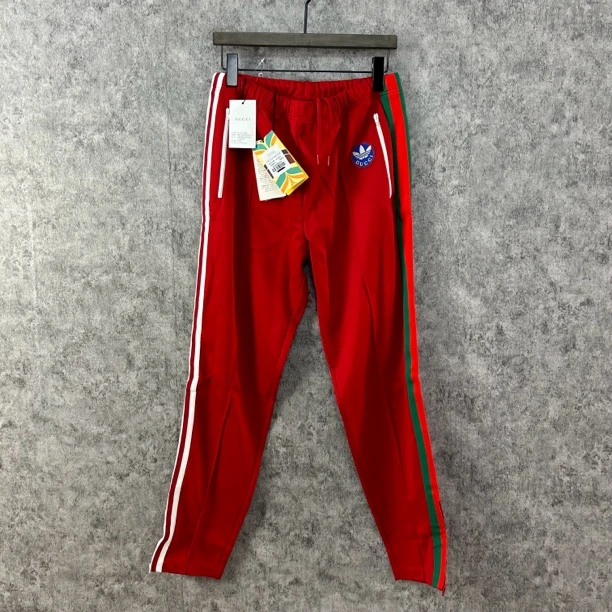 未使用 GUCCI/古驰 古驰联名款红色长裤