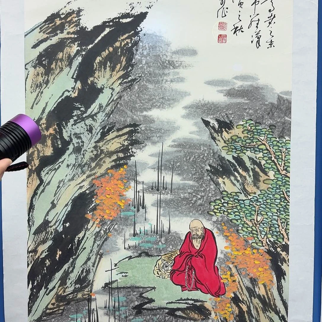 国画多次参加国内外大型