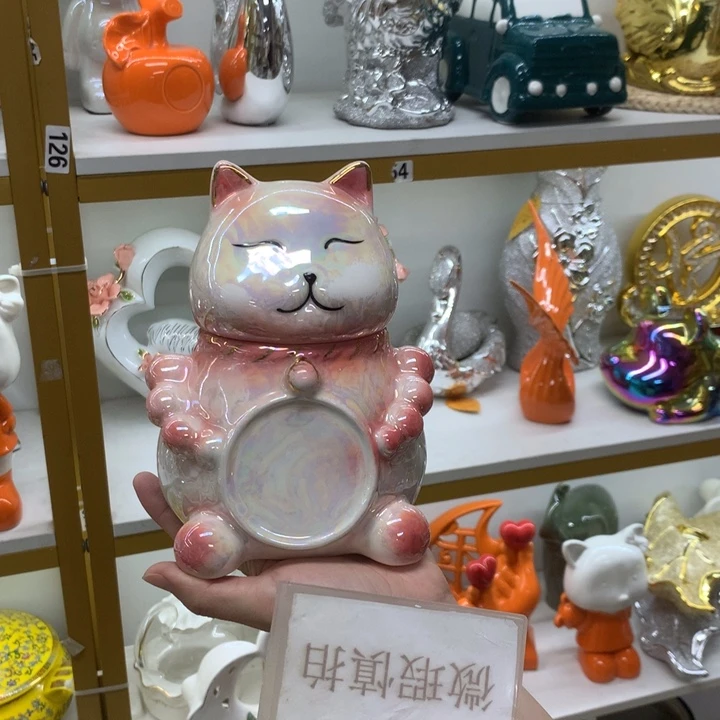 摆件微瑕陶瓷介意勿拍