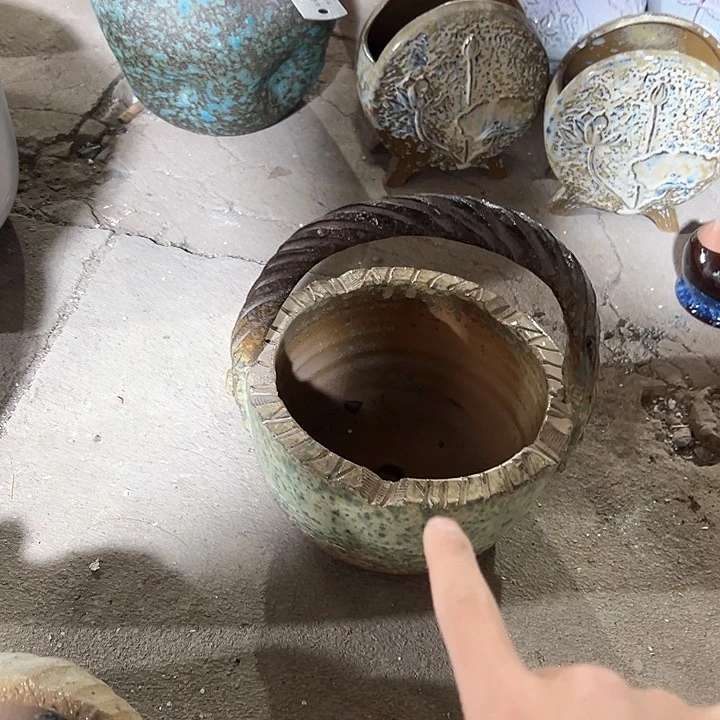 紫砂花盆花盆花盆