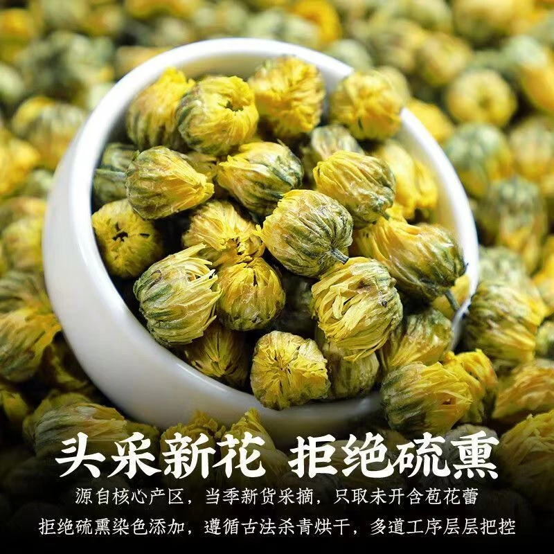 桐乡正宗胎菊王组合茶清香好喝的菊花茶