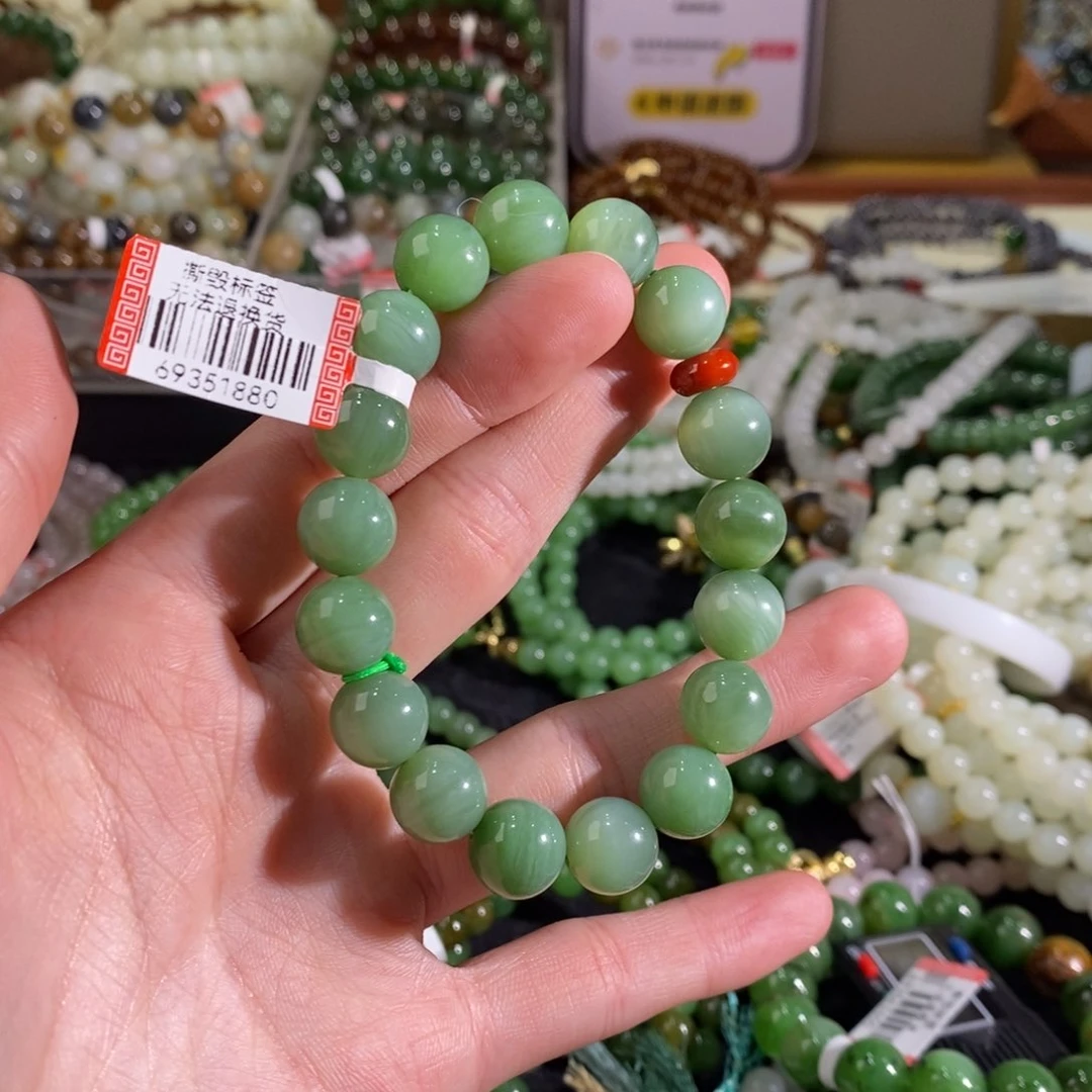 和田玉手链未镶嵌