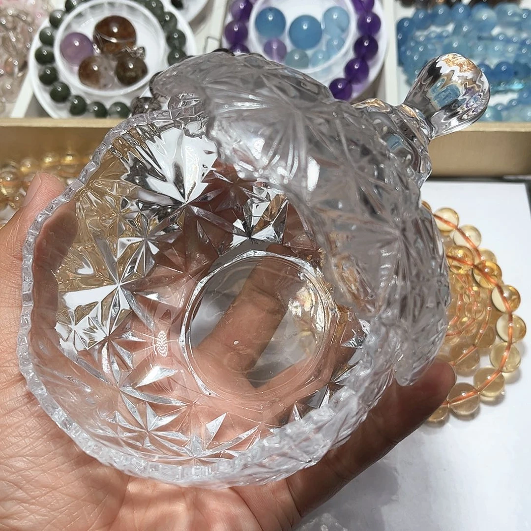 水晶手链未镶嵌消磁碗➕白水碎石200g