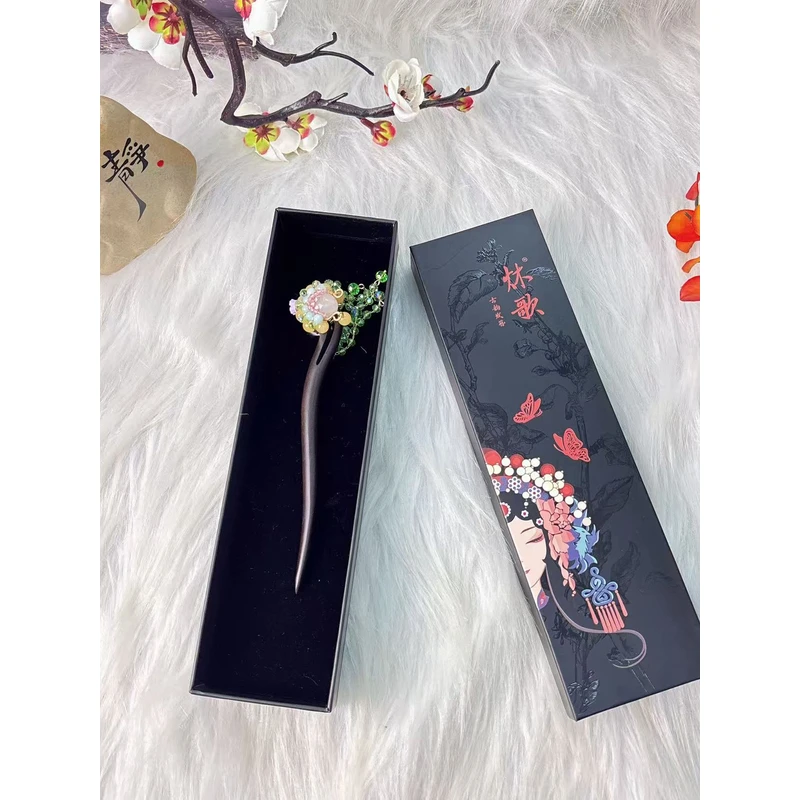 炑歌T3原创单簪刀马旦流苏时尚百搭款15公分发簪