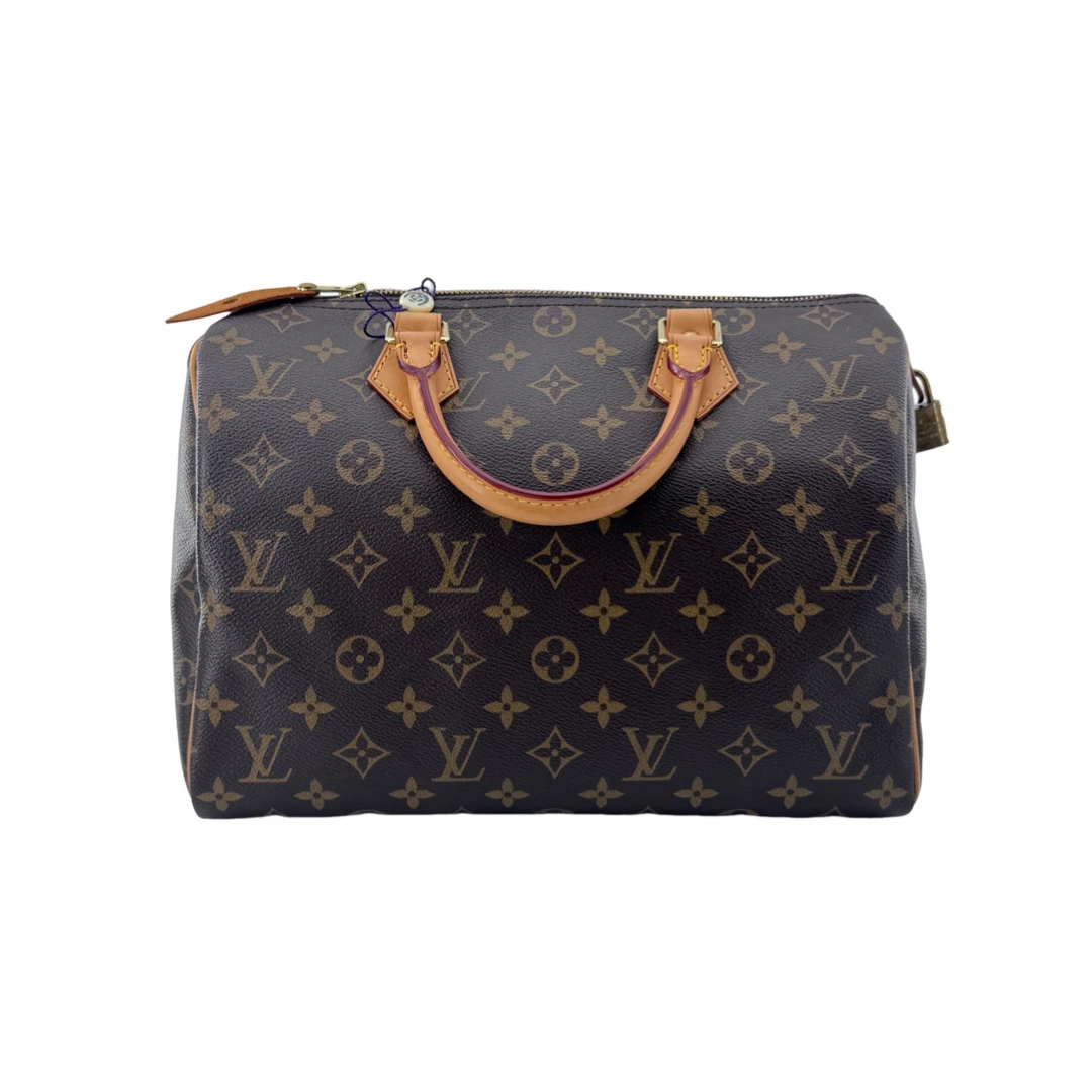 修复品【全原无修复】LV speedy30老花手提包