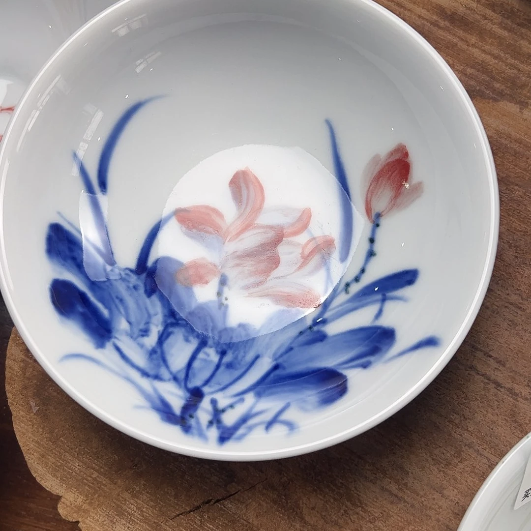 瓷片靖***景德镇陶瓷手工手绘制作