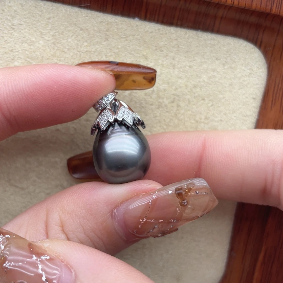 颈饰海水珍珠银S925镶嵌S15