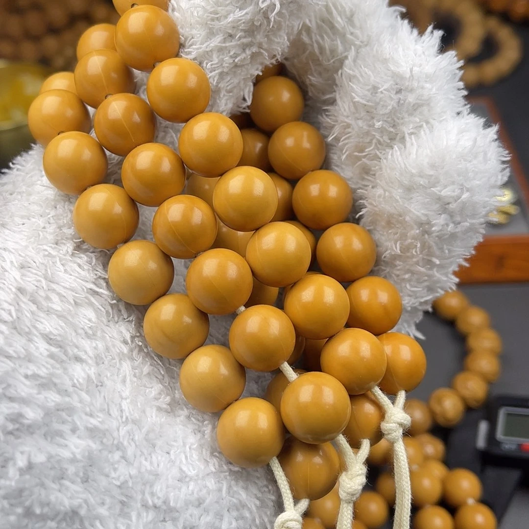 手串猴头核桃正圆光珠