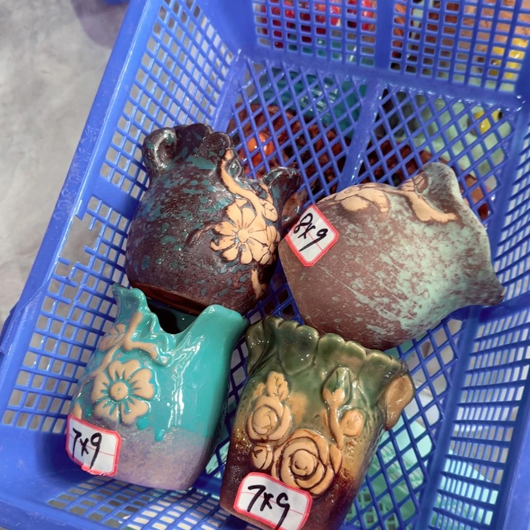紫砂花盆粗陶粗陶