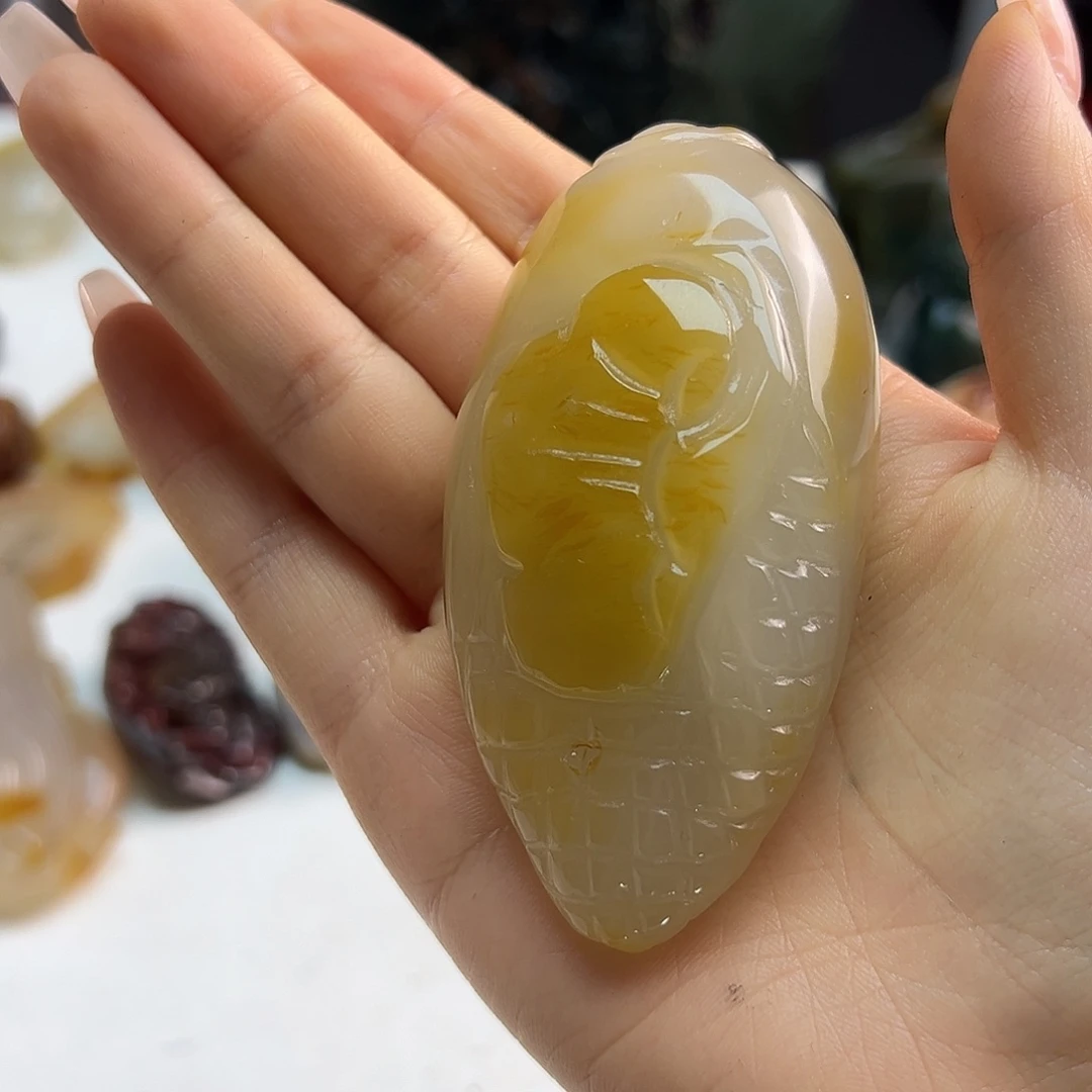 玛瑙/玉髓未镶嵌颈饰