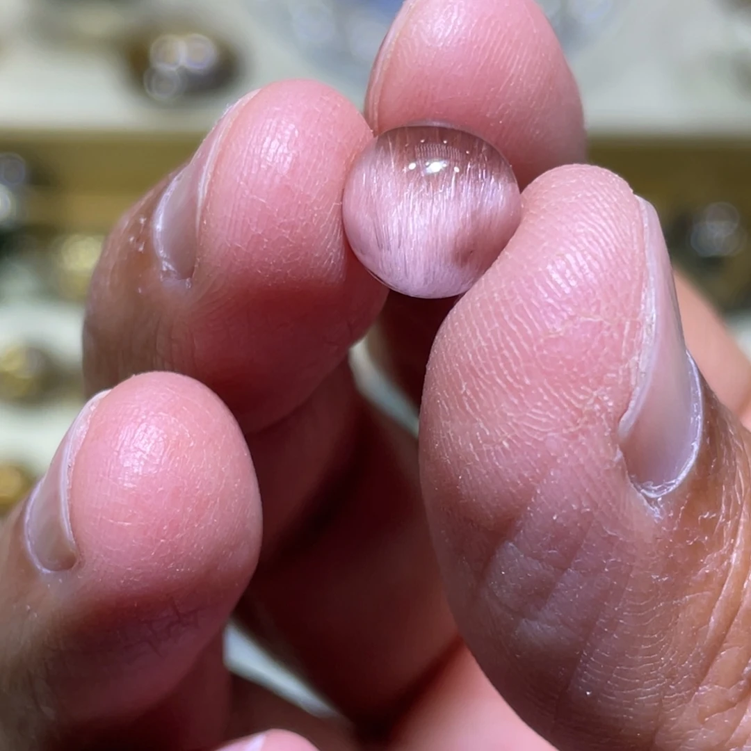 水晶未镶嵌珠宝半成品