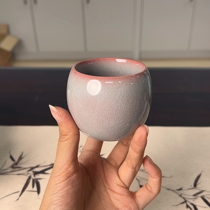 龙泉云间青瓷小米茶器