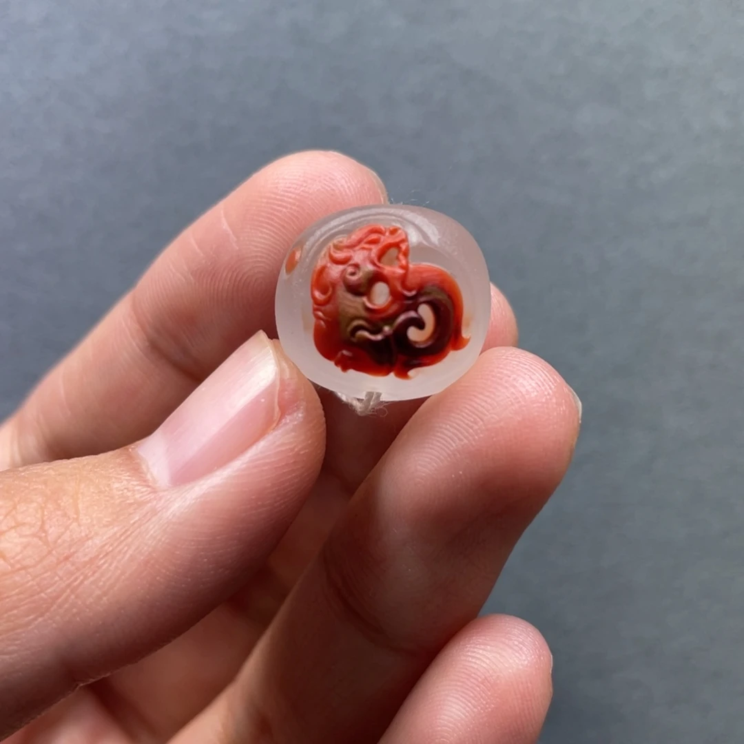 南红玛瑙未镶嵌配饰15.2mm