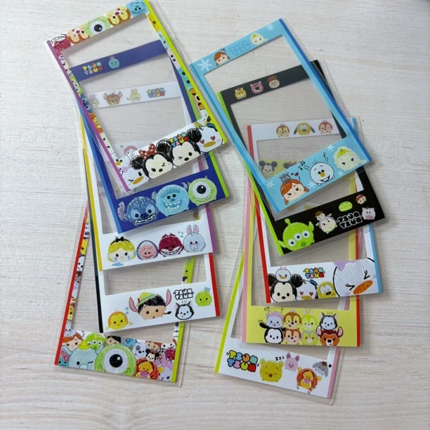 3寸卡通卡膜一套10张不是照片是纯卡膜手工贴的卡膜