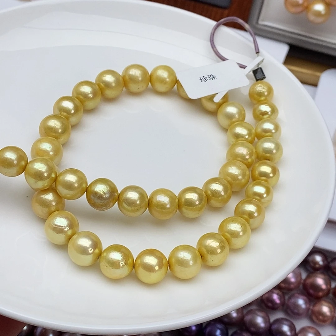 合金淡水珍珠颈饰