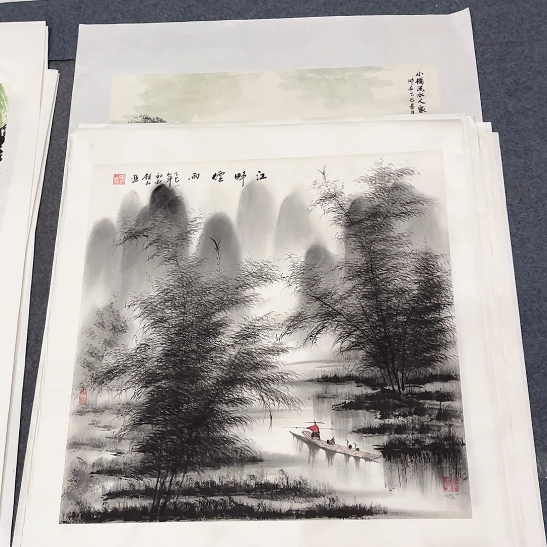 国画D国画作品单幅任发