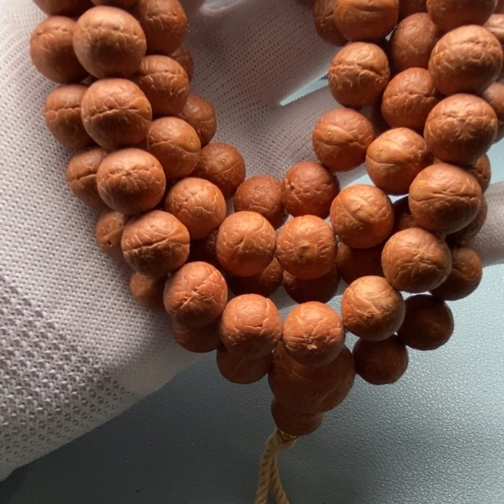 ****.手串凤眼菩提12mm110颗红皮