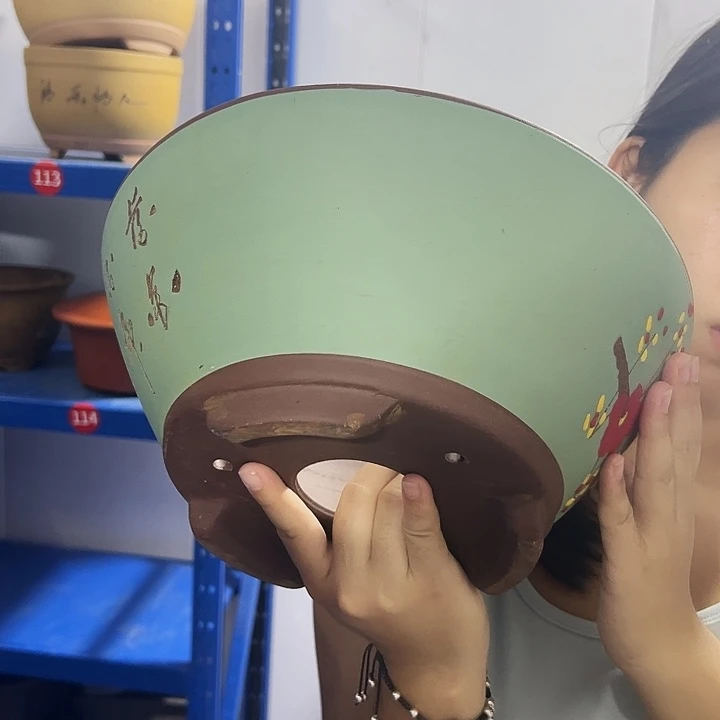 绿斗盆点菜大花盆花盆