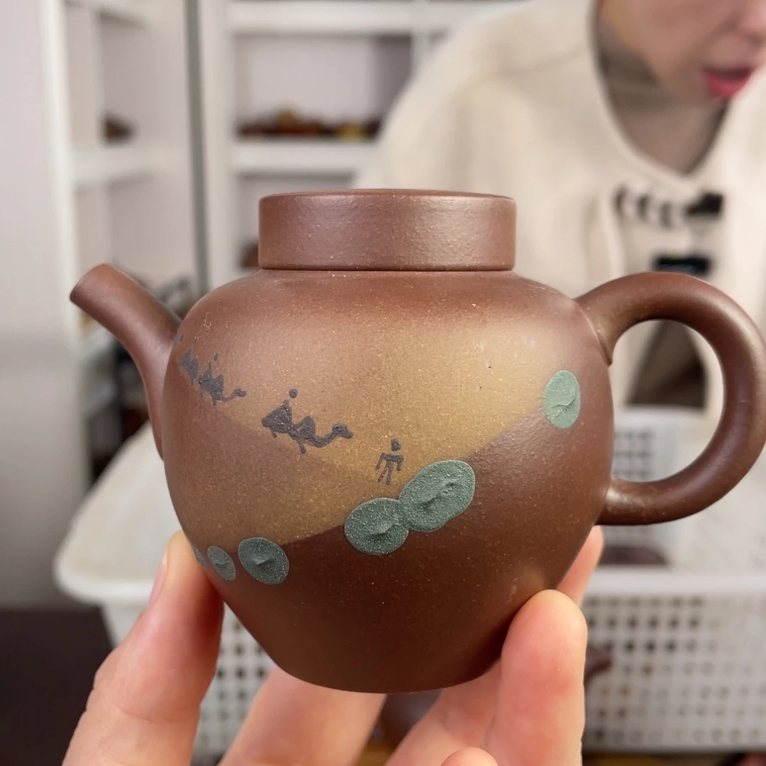 紫砂茶壶陈****⭐丝绸之路170 偏紫