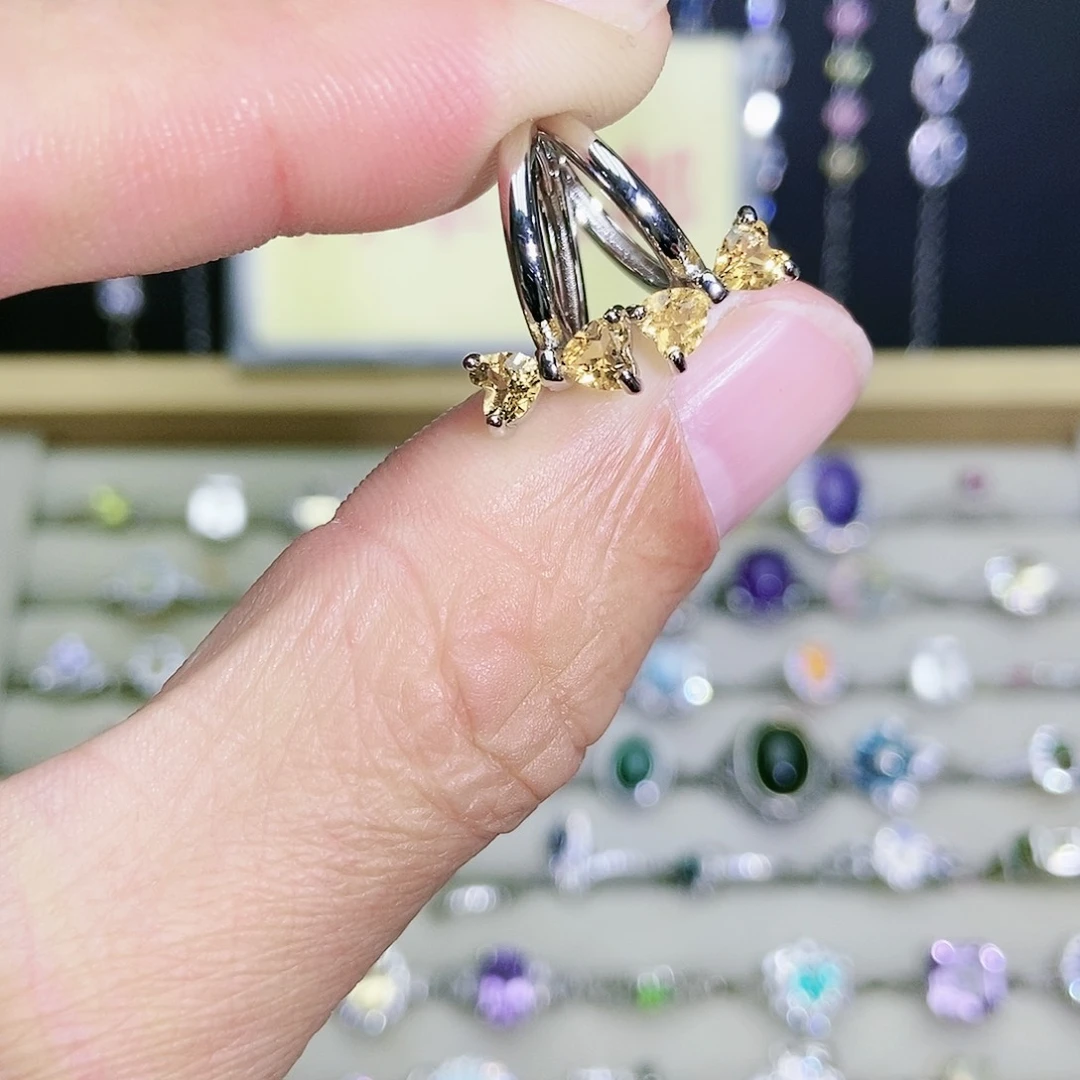 【闪购商品】未镶嵌耳饰水晶