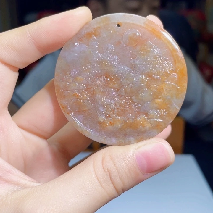 翡翠未镶嵌吊坠(不含链)X15