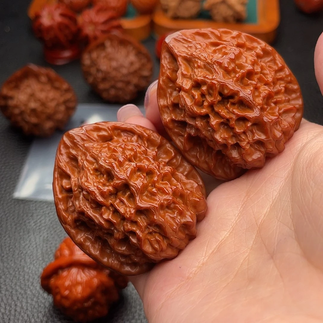 文玩核桃把件官帽