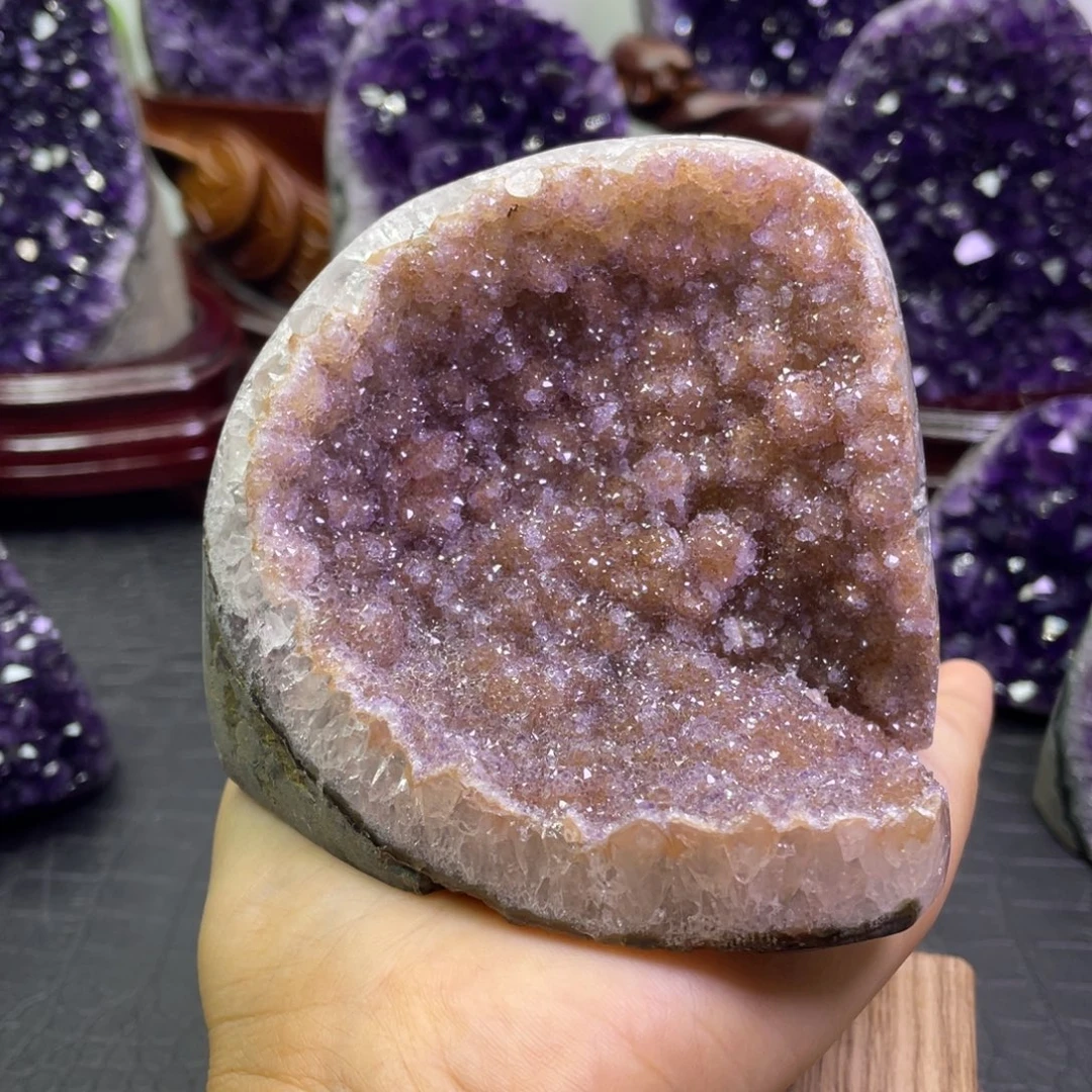 未镶嵌大型摆件（非配饰）紫晶