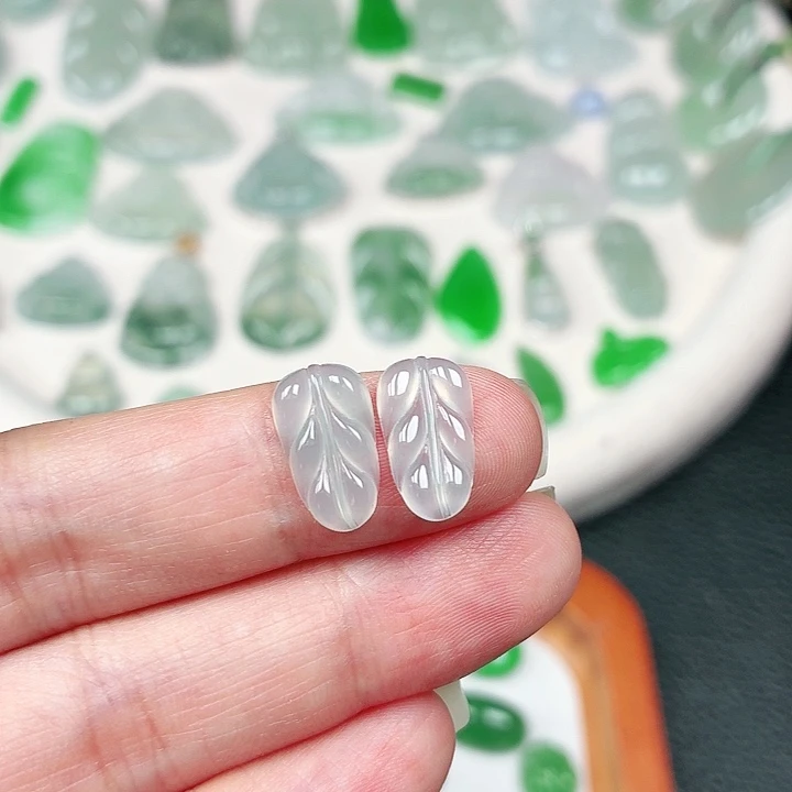 翡翠裸石缅甸天然A货翡翠