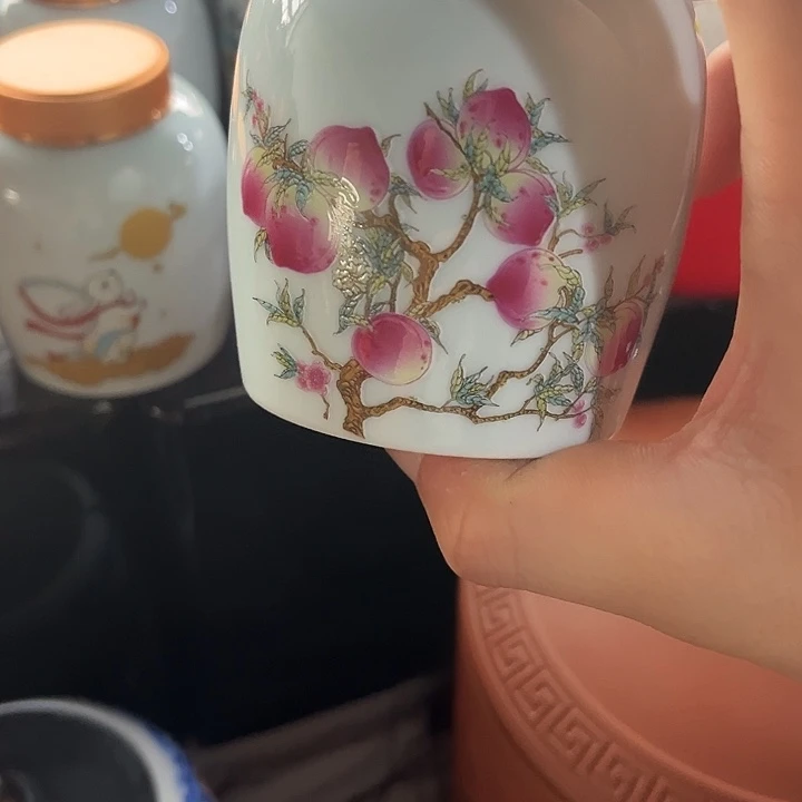摆件三润陶瓷茶叶罐密封罐等