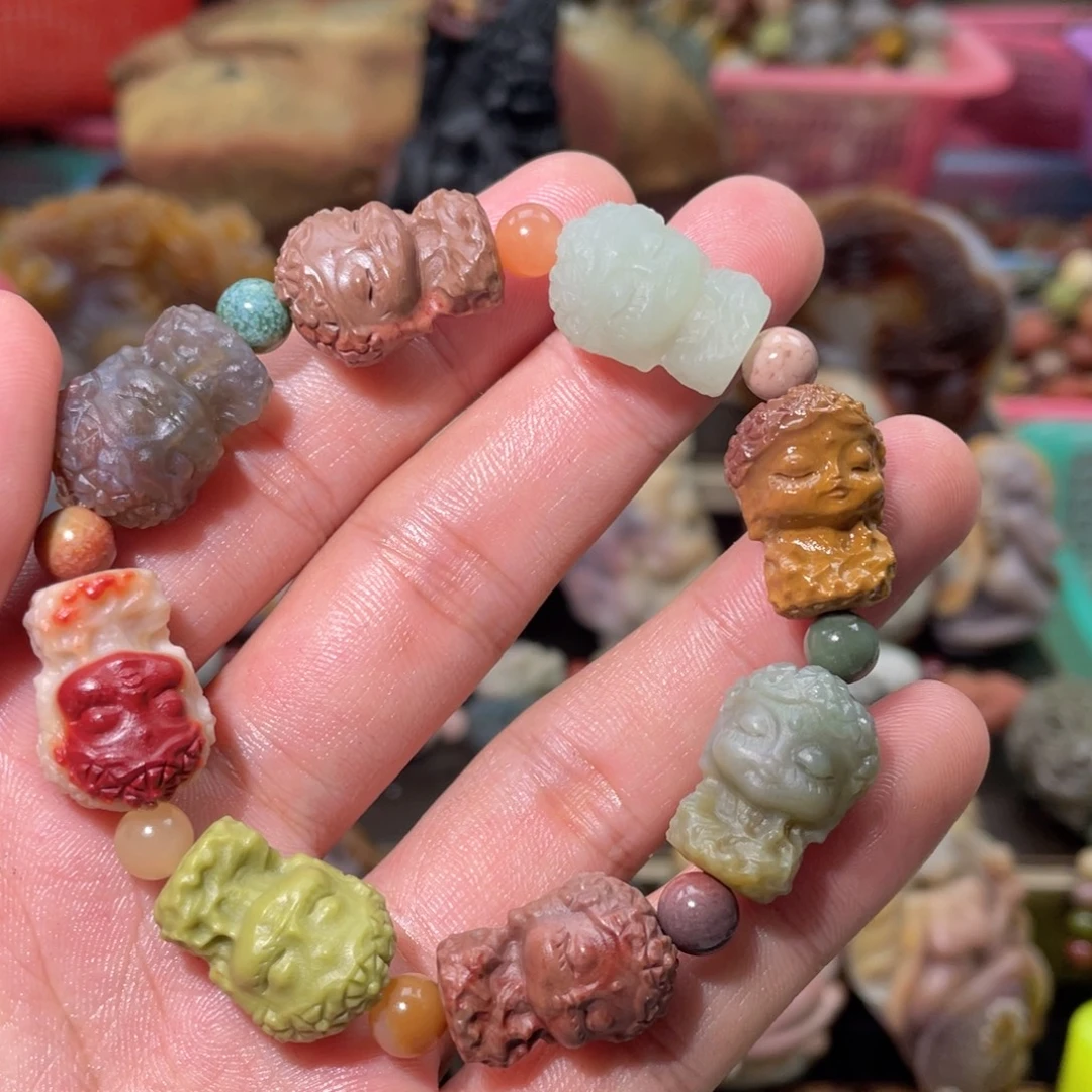 石英质玉未镶嵌手串