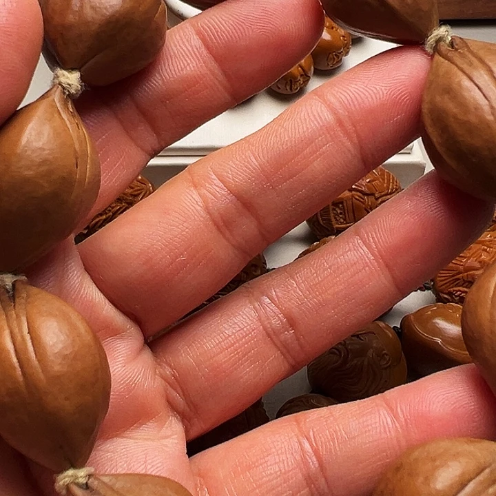 橄榄核手串/手链原皮素核