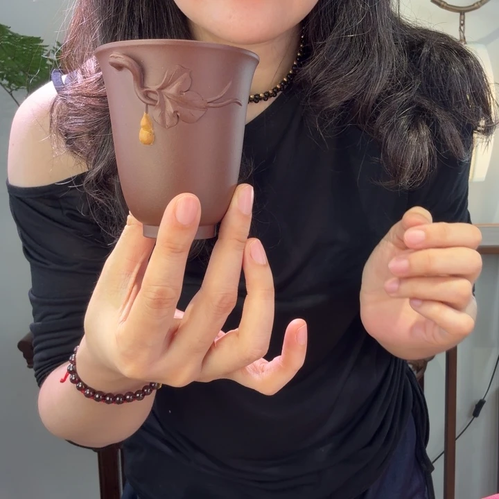 茶杯紫砂他说我是一