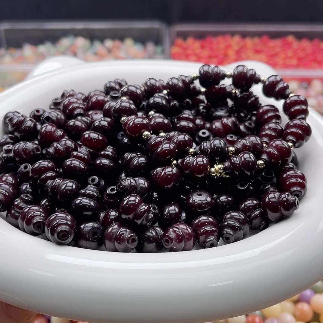 白玉菩提吊坠Q/12mm/20+20颗