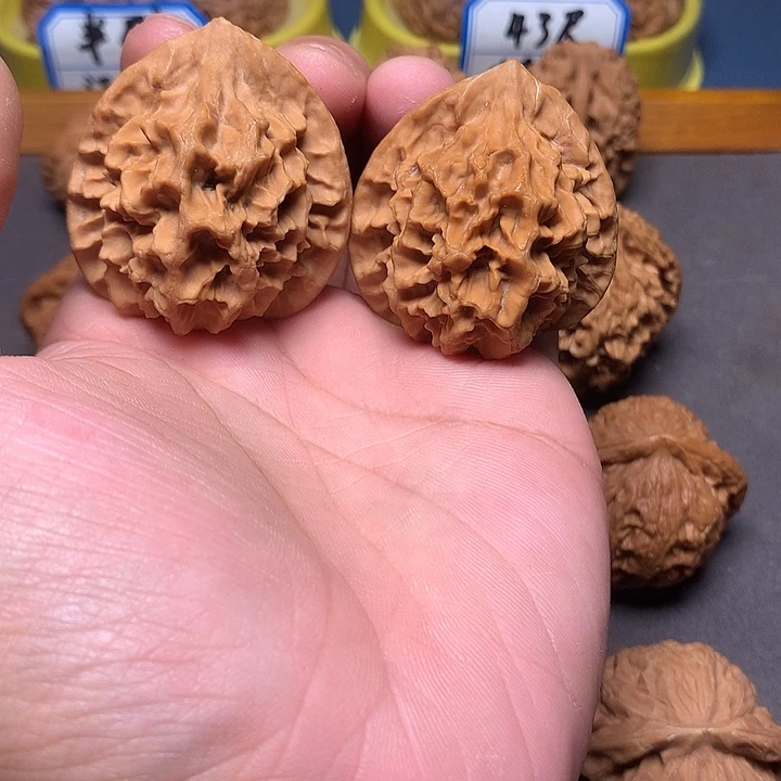 文玩核桃把件龙纹