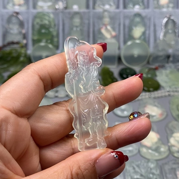 蛇纹石玉颈饰未镶嵌用****3