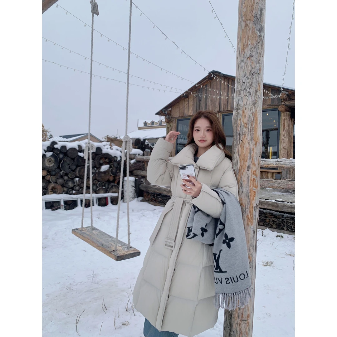 永恒之夜/可溯源 三星安心羽绒 翻领女款保暖羽绒服Co&Sheng