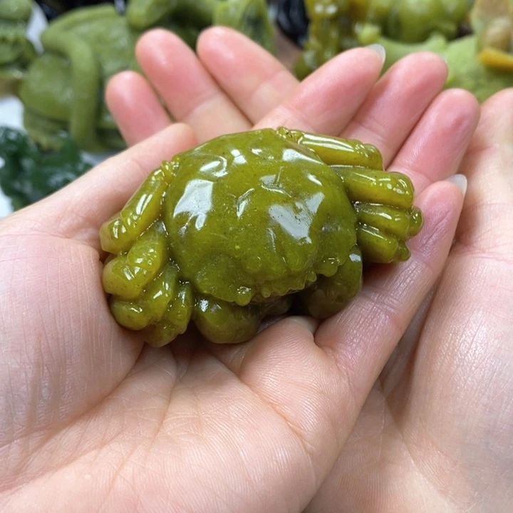 蛇纹石玉手把未镶嵌