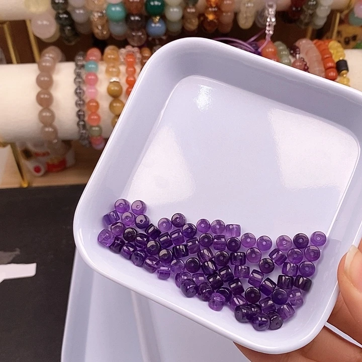 未镶嵌卡6.2-4.6直切紫水晶玛瑙/玉髓
