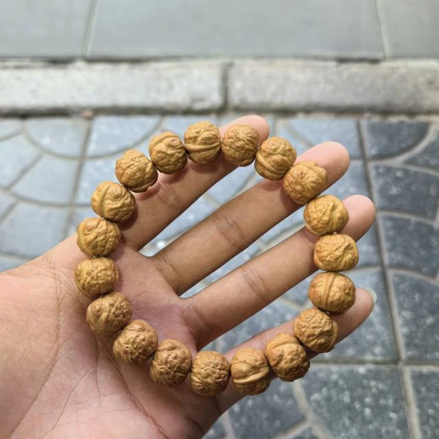 【地主专属】2 G10061-猴头胖墩蟾王手串-多样性发其一-尺寸14mm