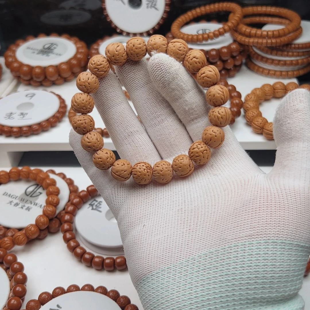 吊坠桃核桃核手串